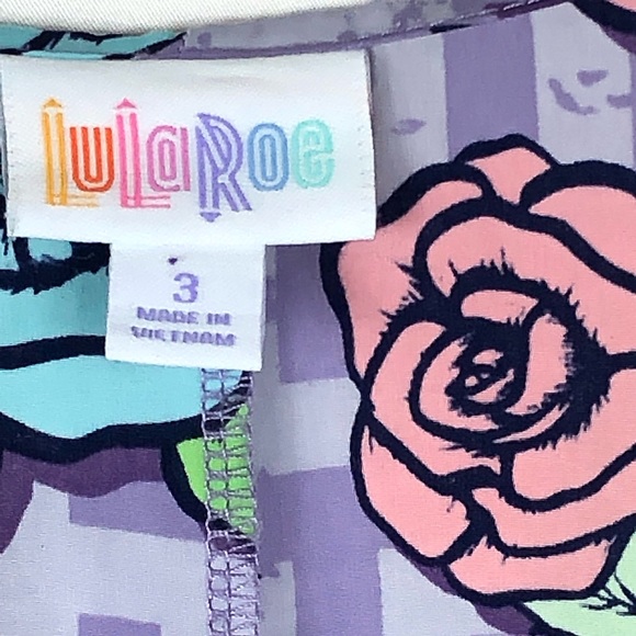 LuLuRoe | Girls Bianka Kimono Size 3 - Picture 5 of 5